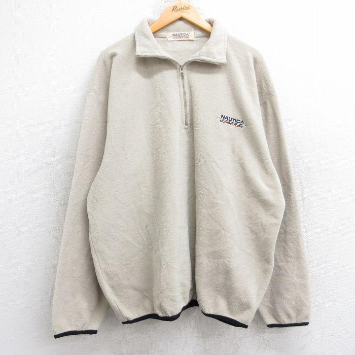 NAUTICA（ノーティカ） L/古着 長袖 ブランド ハーフジップ フリース