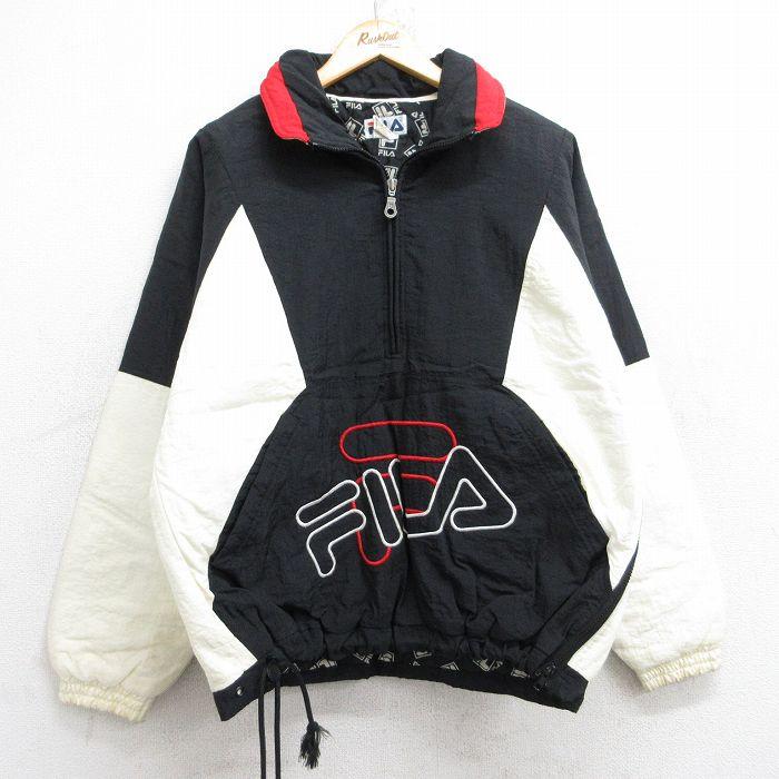 FILA（フィラ） 【50%OFF】L/古着 長袖 ハーフジップ ナイロン 