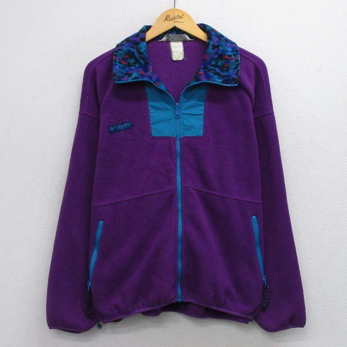 Columbia（コロンビア） XL/古着 長袖 フリース ジャケット メンズ 90s
