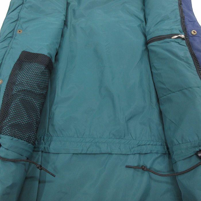 ジャケット・アウター Eddie Bauer 90s downvest 90s EddieBauer エディーバウアー グースダウンベスト ネイビー