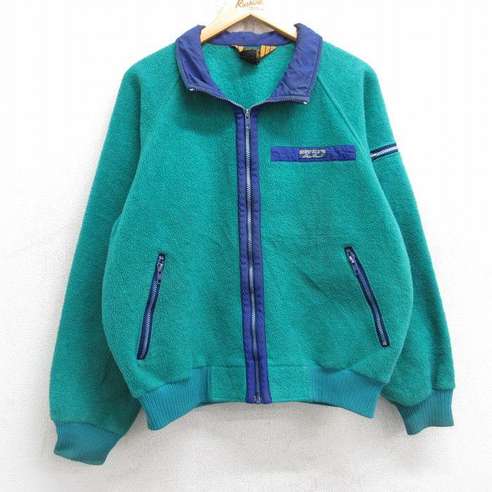 Eddie Bauer（エディーバウアー） M/古着 長袖 フリース ジャケット
