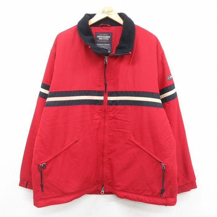 XL/古着 アバクロンビー 長袖 ナイロン ジャケット メンズ 00s 大きい