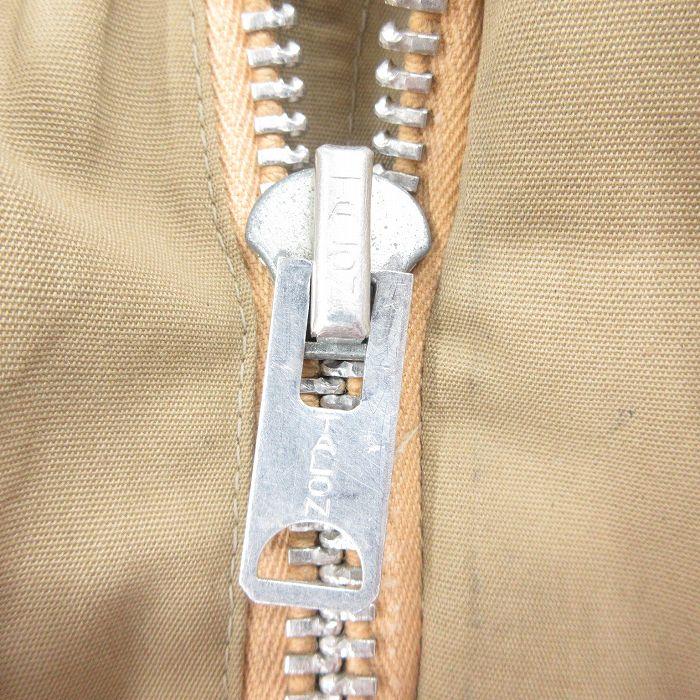 BROWNING L/古着 長袖 ジャケット メンズ 80s タロン ベージュ カーキ