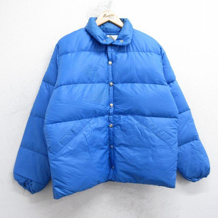 L/古着 ジェリー GERRY 長袖 ダウン ジャケット メンズ 80年代 80s