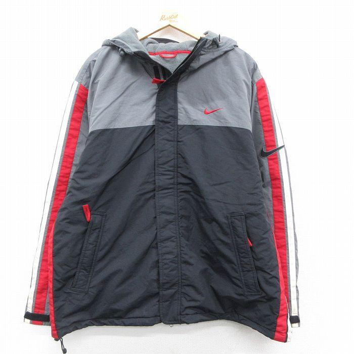 NIKE（ナイキ） XL/古着 長袖 ナイロン ジャケット パーカー メンズ 00 