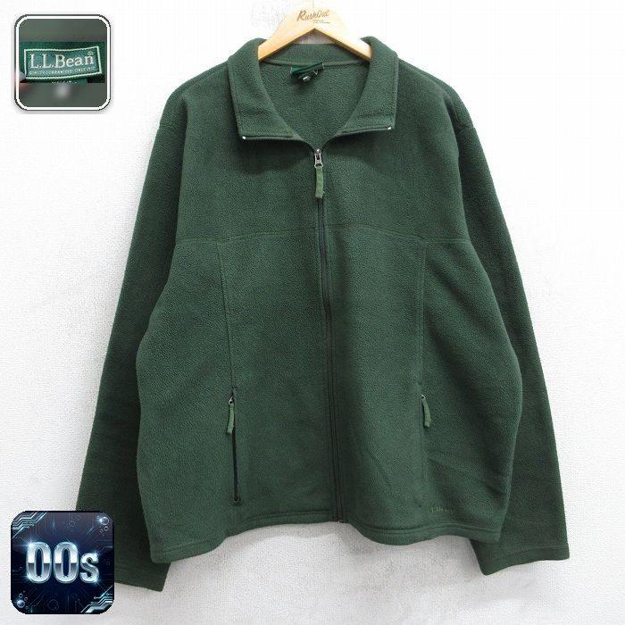 L.L.Bean（エルエルビーン） L/古着 長袖 フリース ジャケット メンズ 