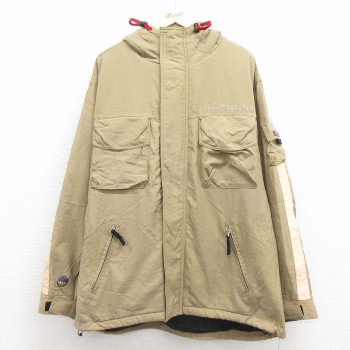 XL/古着 トミーヒルフィガー 長袖 ブランド ナイロン ジャケット