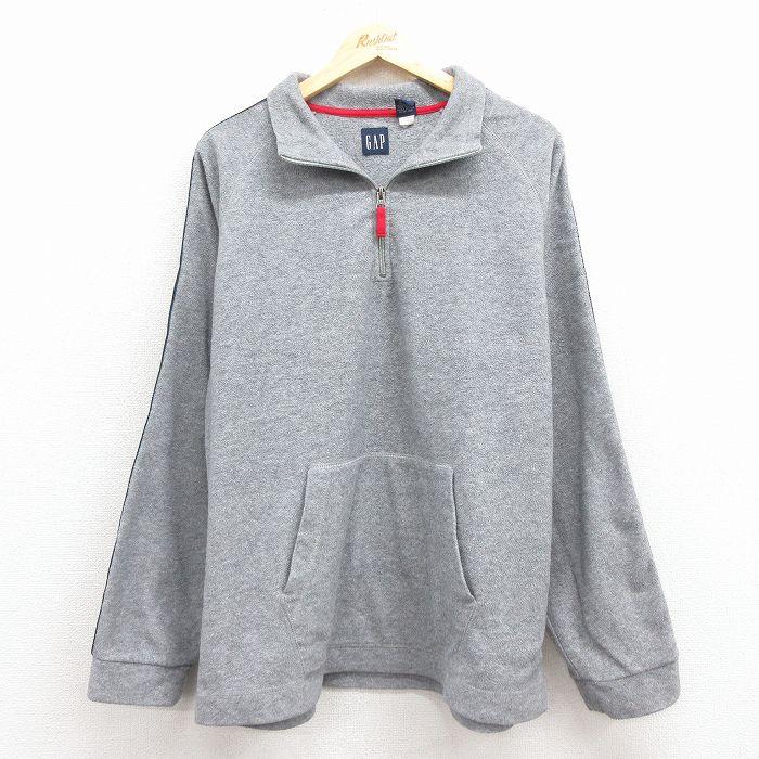GAP（ギャップ） L/古着 長袖 ハーフジップ フリース ジャケット