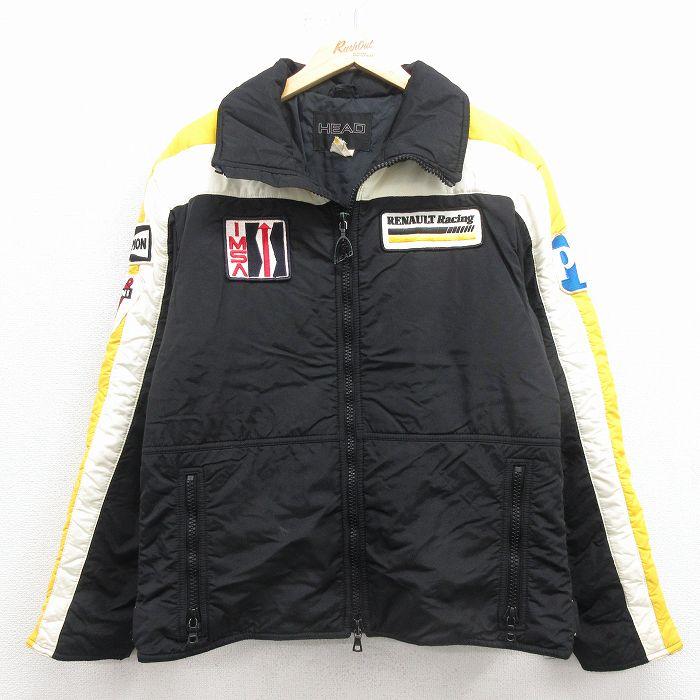 M/古着 HEAD 長袖 ナイロン ジャケット メンズ 90年代 90s