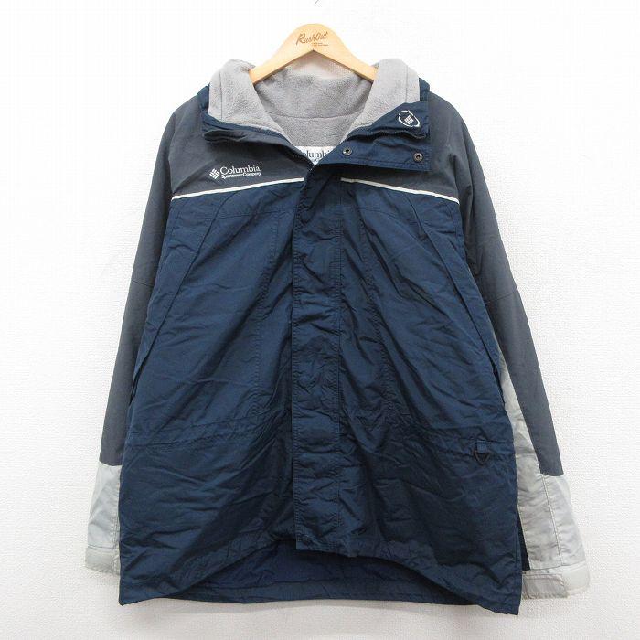 Columbia（コロンビア） XL/古着 長袖 ナイロン ジャケット メンズ 00 