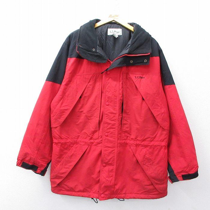 L.L.Bean（エルエルビーン） XL/古着 長袖 ナイロン ジャケット メンズ