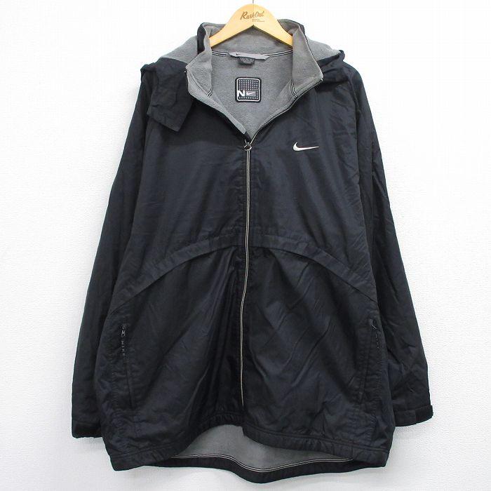 NIKE（ナイキ） XL/古着 長袖 ナイロン ジャケット パーカー メンズ 00