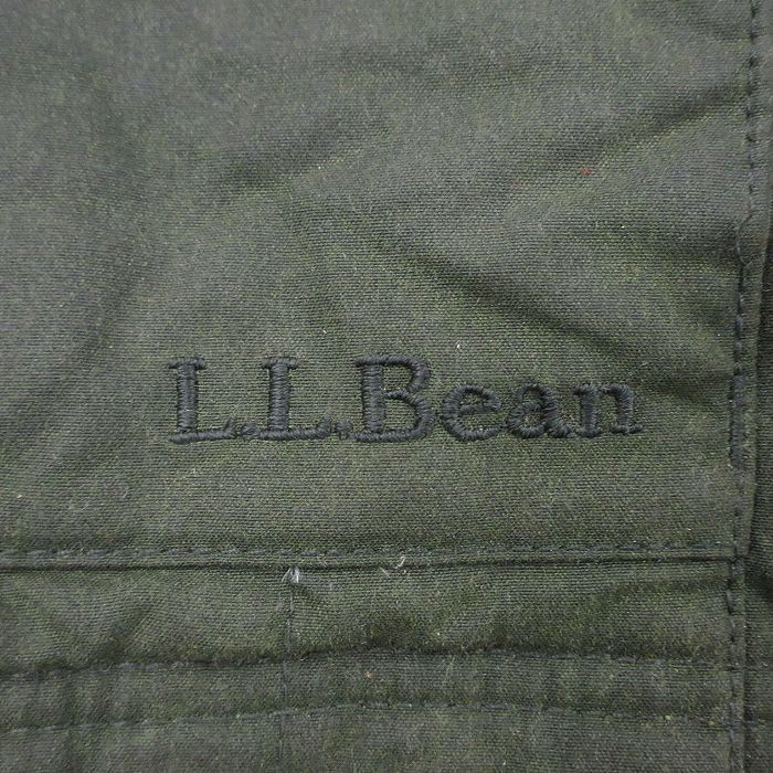 L.L.Bean（エルエルビーン） XL/古着 長袖 オイル ダウン ジャケット