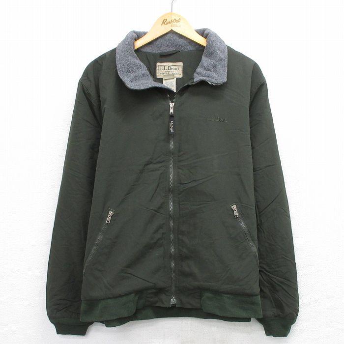 L.L.Bean（エルエルビーン） XL/古着 長袖 ナイロン ジャケット メンズ 