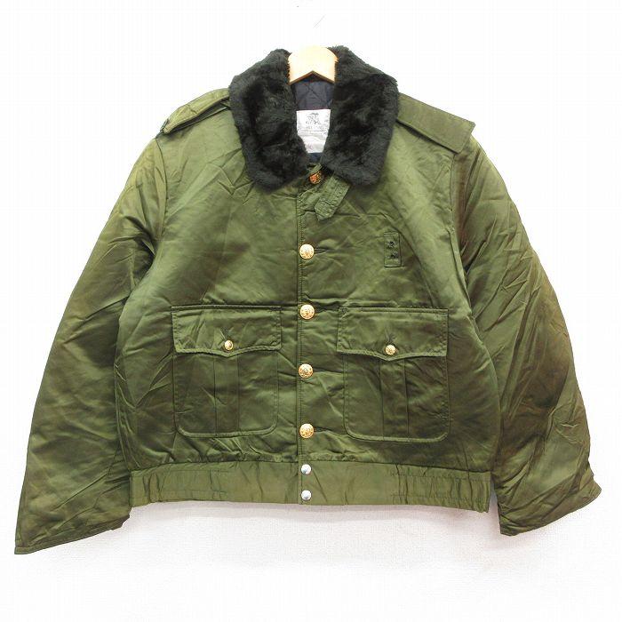 M/古着 コロンビア 長袖 フリース ジャケット メンズ 90s 緑他
