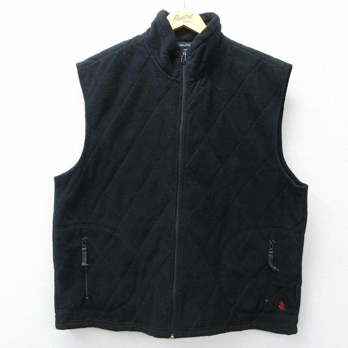 NAUTICA（ノーティカ） XL/古着 ブランド キルティング ベスト メンズ