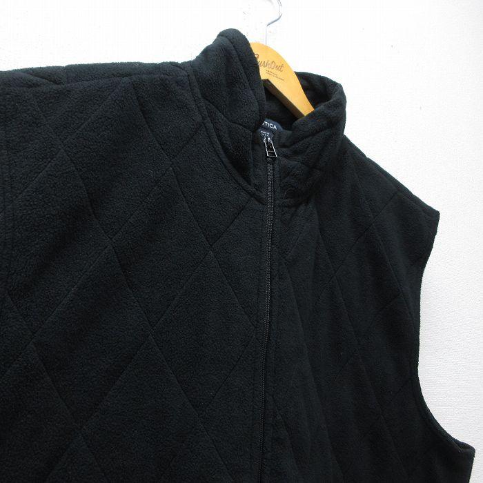 NAUTICA（ノーティカ） XL/古着 ブランド キルティング ベスト メンズ