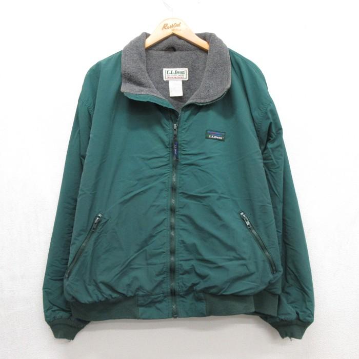 L.L.Bean（エルエルビーン） XL/古着 長袖 ジャケット ナイロン メンズ