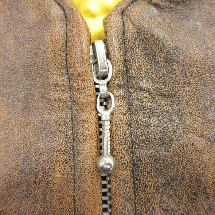 M 古着 レザー ベスト 90s ジェフハミルトン Jh Design ルーニーテューンズ Looney Tunes プレイボール 野球 茶 ブラウン nov26 中古 メンズ アウター Oule 古着屋rushout 通販 Yahoo ショッピング