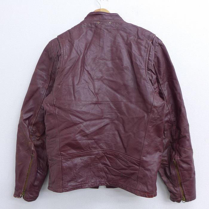 L限定版ライダース シングル レザージャケット 牛革 ビンテージ 70s 古着 バイカー レザージャケット メンズL¥17,311-epmhv.quito.gob.ec L限定版ライダース シングル レザージャケット 牛革 ビンテージ 70s 古着 バイカー レザージャケット メンズL¥17,311-epmhv.quito.gob.ec