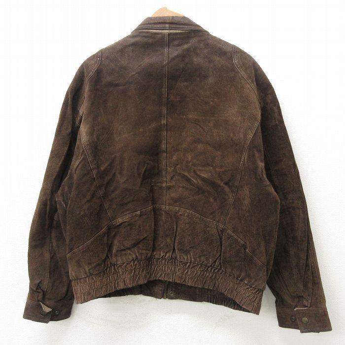 XL/古着 リーバイス Levis 長袖 スエード レザー ジャケット メンズ 