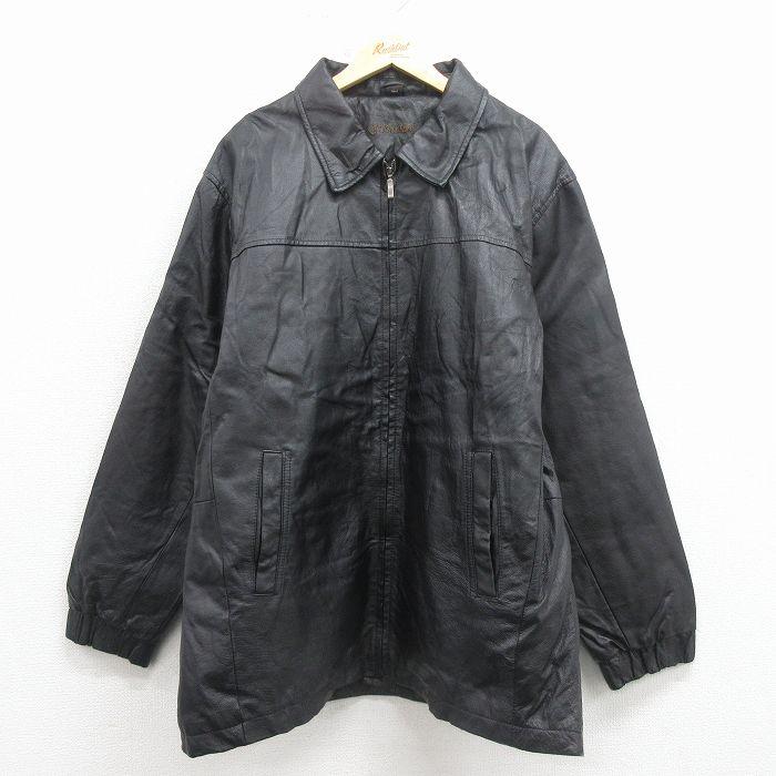 50%OFF】XL/古着 ウィルソン 長袖 レザー コート メンズ シンサレート