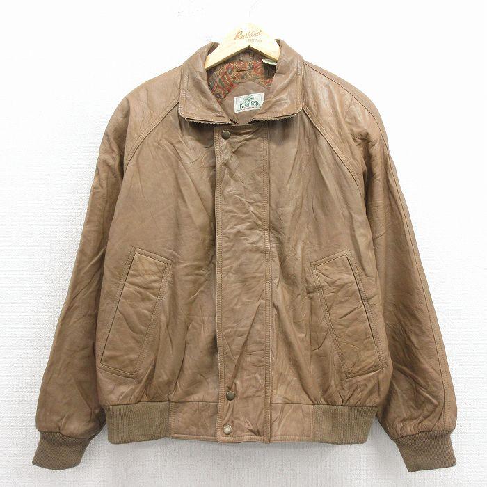 XL/古着 レッドヘッド 長袖 レザー ジャケット メンズ 90年代 90s