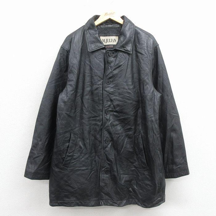 Wilson（ウイルソン） XL/古着 ウィルソン 長袖 レザー ジャケット