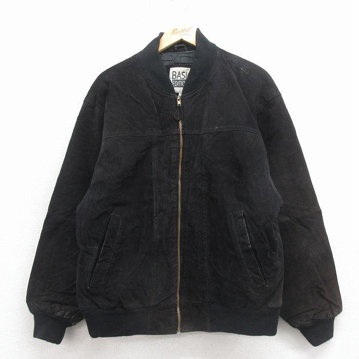 50%OFF】XL/古着 ウィルソン 長袖 レザー コート メンズ シンサレート