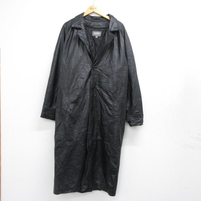 XL/古着 ウィルソンズ Wilsons 長袖 レザー ジャケット メンズ 大きい