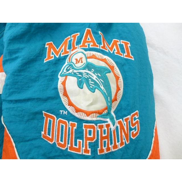 XL/古着 ナイロン ジャケット スターター STARTER NFL マイアミ XL/古着 ナイロン ジャケット スターター STARTER NFL マイアミ