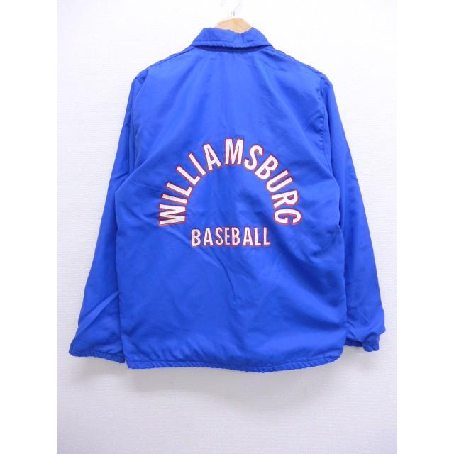 L 古着 長袖 ナイロン ジャケット 青 ブルー 19oct21 中古 メンズ アウター ウインドブレーカー Ouny 古着屋rushout 通販 Yahoo ショッピング