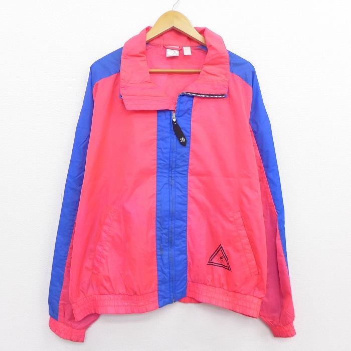 Xl 古着 長袖 ナイロン ジャケット 90s オーシャンパシフィック Op ツートンカラー ピンク sep15 中古 メンズ アウター ウインドブレーカー Ouny 古着屋rushout 通販 Yahoo ショッピング