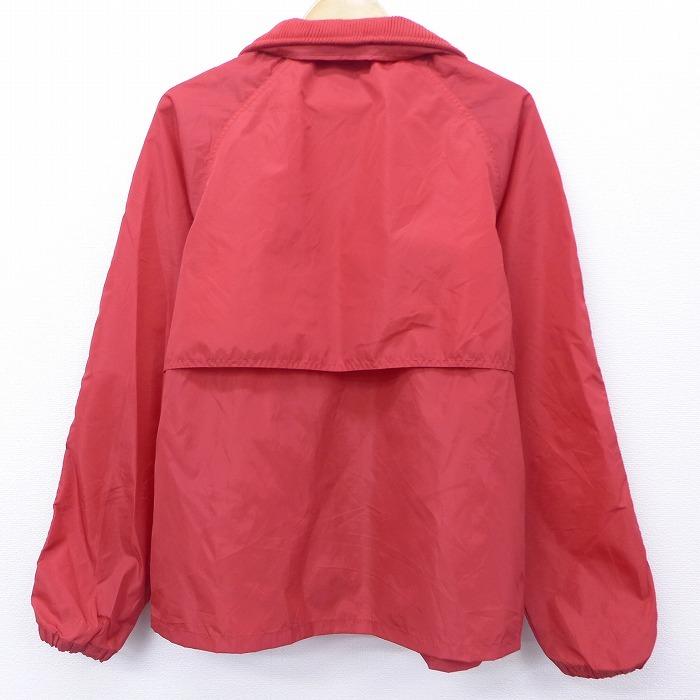 L 古着 長袖 ダウン ジャケット パーカー 90s エディーバウアー ラグラン ロング丈 赤 レッド 21jan26 中古 メンズ アウター ー品販売