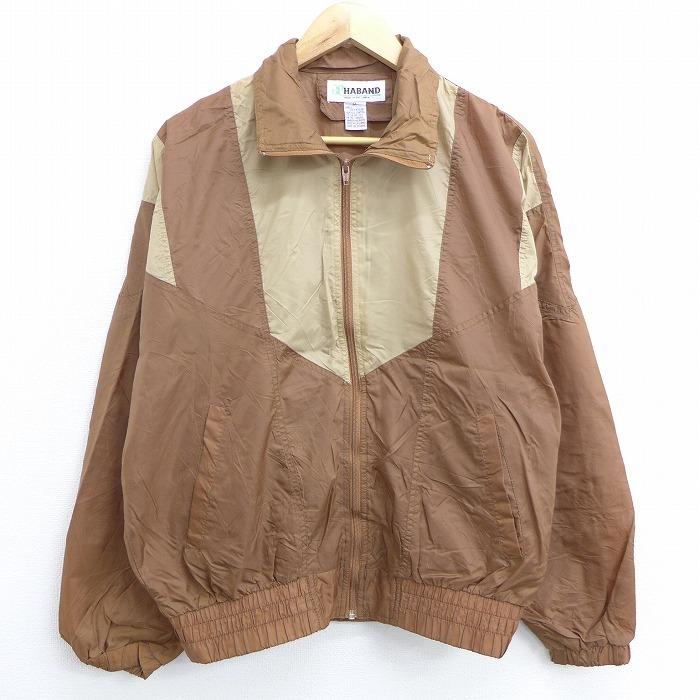 L 古着 長袖 ナイロン ジャケット 茶他 ブラウン sep24 中古 メンズ アウター ウインドブレーカー Ouny 古着屋rushout 通販 Yahoo ショッピング