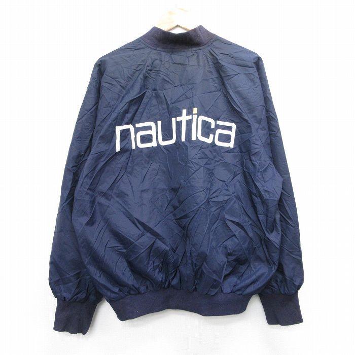 L/古着 ノーティカ NAUTICA 長袖 ブランド ナイロン ジャケット メンズ 90s ビッグロゴ ラグラン 紺 ネイビー 22feb17 中古  アウター ウイ :ouny22013058:古着屋RUSHOUT - 通販 - Yahoo!ショッピング