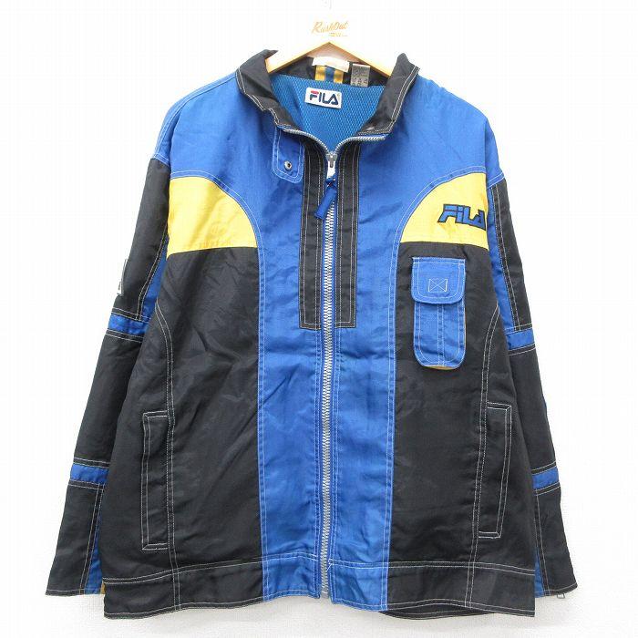 FILA（フィラ） 【50%OFF】L/古着 長袖 ナイロン ジャケット メンズ