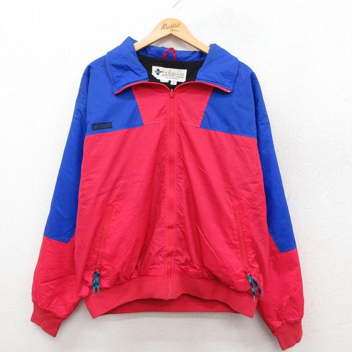 Columbia（コロンビア） XL/古着 長袖 ナイロン ジャケット メンズ 90s