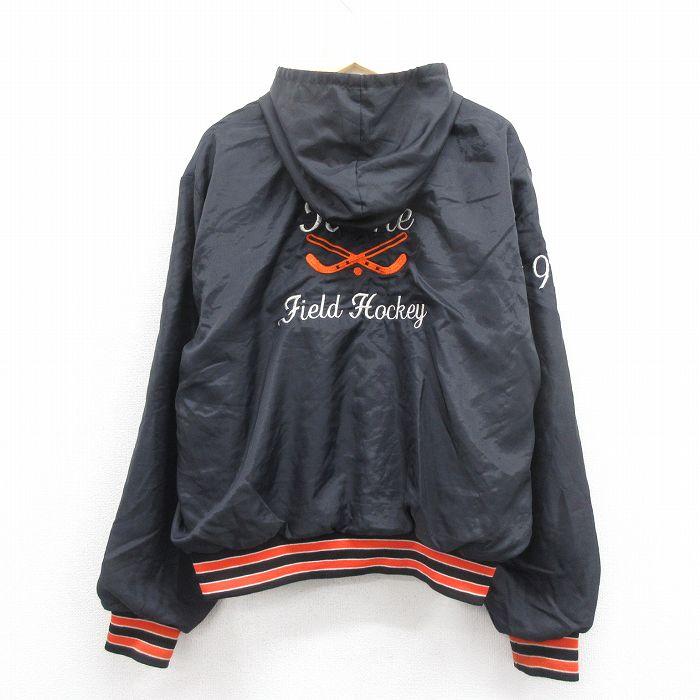 XL/古着 ホロウェイ 長袖 ハーフジップ ナイロン ジャケット パーカー