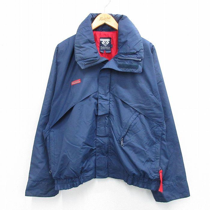 Columbia フード付きジャケット ネイビー/レッド Columbia（コロンビア） ジュニア スキージャケット ネイビー レッド