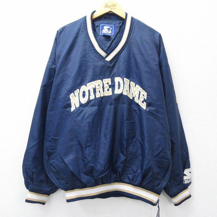 20%OFF】XL/古着 スターター 長袖 ナイロン ジャケット メンズ 00年代 