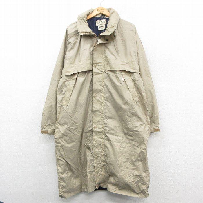 L.L.Bean（エルエルビーン） L/古着 長袖 ナイロン コート メンズ 90
