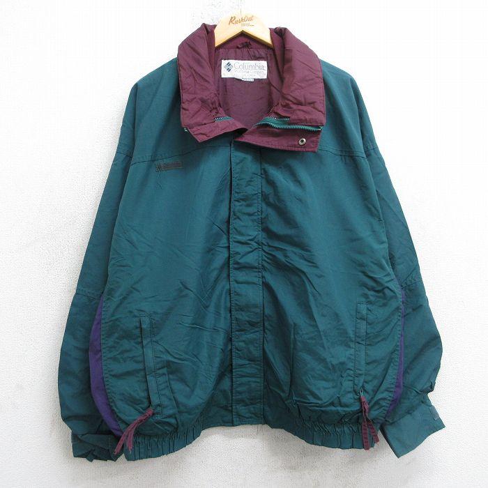 Columbia（コロンビア） XL/古着 長袖 ナイロン ジャケット メンズ 90