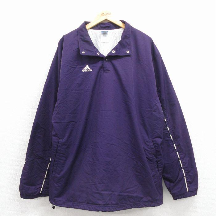 adidas（アディダス） XL/古着 長袖 ナイロン ジャケット メンズ 90