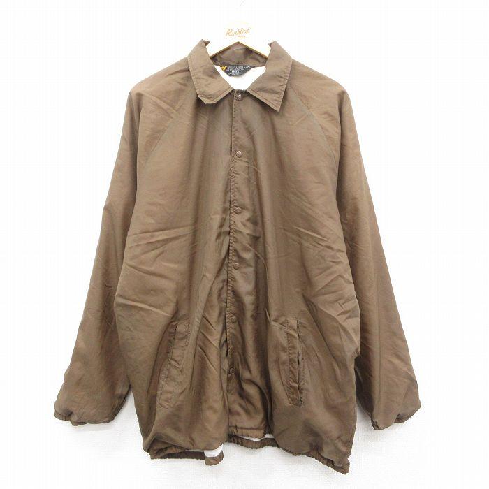 XL/古着 シアーズ 長袖 ナイロン ジャケット メンズ 80年代 80s