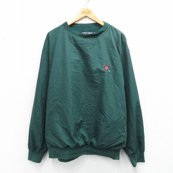XL/古着 ラルフローレン ポロゴルフ 長袖 ナイロン ジャケット