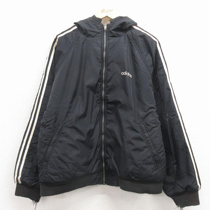 adidas（アディダス） XL/古着 長袖 ナイロン ジャケット パーカー