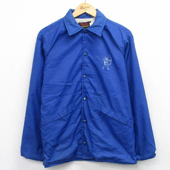 L/古着 Dunbrooke 長袖 ナイロン ジャケット メンズ 90年代 90s 弓矢