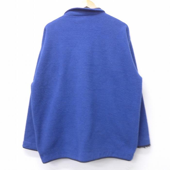 Xl 古着 長袖 Patagonia パタゴニア フリース ジャケット 90s 大きいサイズ 紺 ネイビー 21feb10 中古 メンズ アウター Oupa 古着屋rushout 通販 Yahoo ショッピング