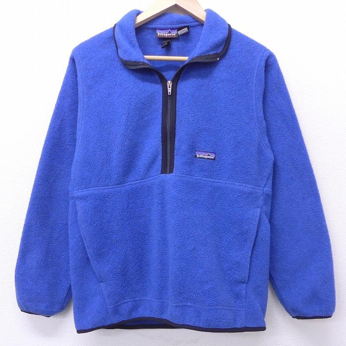 大特価アウトレット patagonia シンチラ フリース 古着 ハーフジップ Mサイズ ネイビー - 国内最安値